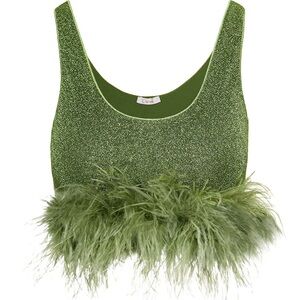 Oseree Lumiere Plumage Top